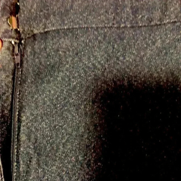 Ashley Stewart slacks dark‎ blue heathered look plus size 18 - Picture 3 of 12